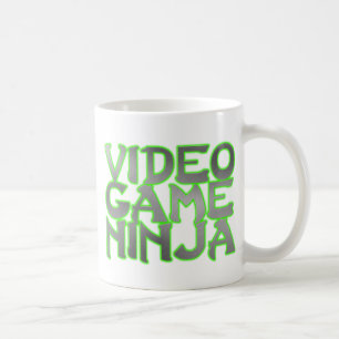 Taza De Café NINJA del VIDEOJUEGO (verde)