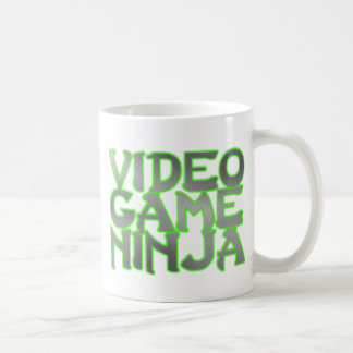 Taza De Café NINJA del VIDEOJUEGO (verde)
