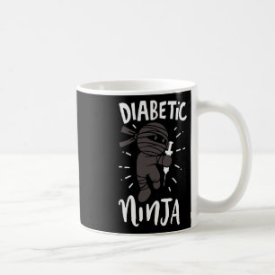 Taza De Café Ninja Diabetes Tipo 1 Diabetes Médica Diabetes Awa