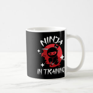 Taza De Café Ninja En Entrenamiento - Marcial Mixta Karate Taek