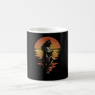 Taza De Café ninja Japón luchador por los hinchas de las artes