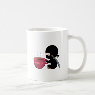 Taza De Café Ninja pequeño con tazón de café grande