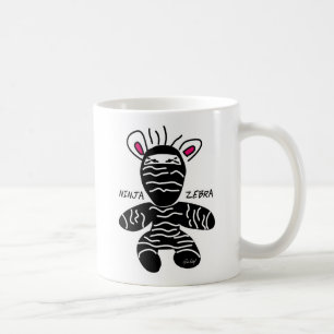 Taza De Café Ninja Zebra Mug