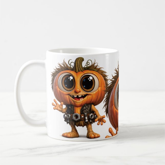Taza De Café Niño Calabaza (Izquierda)