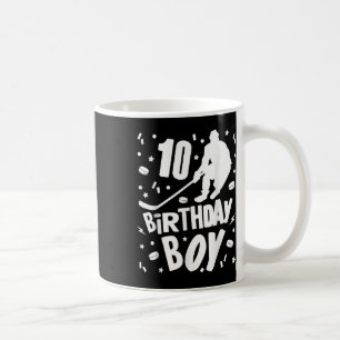 Taza De Café Niño de 10 años de edad hockey sobre hielo niños d
