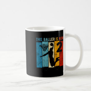 Taza De Café Niño de 2 años, Bysketbyll, segundo cumpleaños