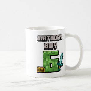 Taza De Café Niño de cumpleaños 6 cumpleaños, tengo 6 años de e