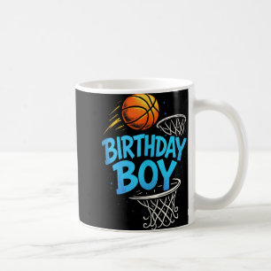 Taza De Café Niño de cumpleaños - jugador de baloncesto Deporti