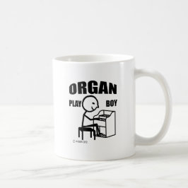 Taza De Café Niño de juegos de órganos