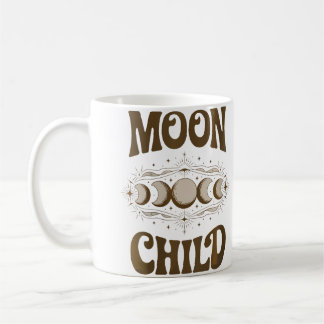 Taza De Café Niño de la Luna Niño Astronomía Estrellas