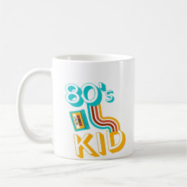 TAZA DE CAFÉ NIÑO DE LOS 80 - AMANTES DE CASSETTE
