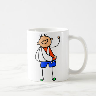 Taza De Café Niño del accidente