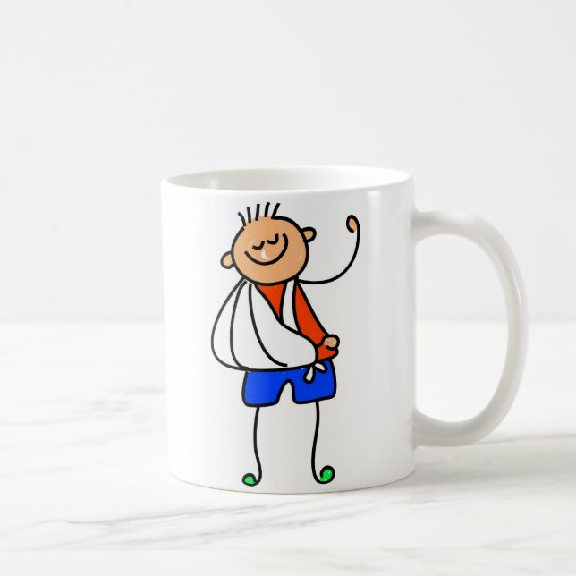 Taza De Café Niño del accidente (Derecha)