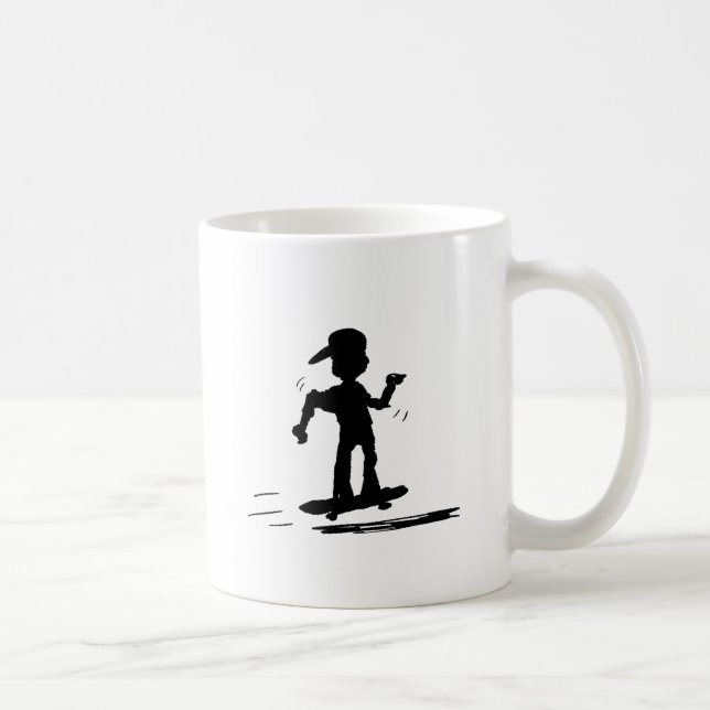 Taza De Café Niño del patinador - nd (Derecha)