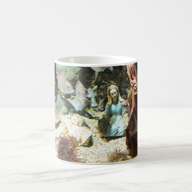 Taza De Café Niño Jesús en una natividad submarina (Centro)