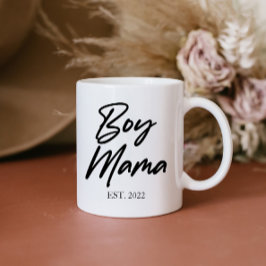 Taza De Café Niño Mamá Personalizado Este. Año Mamá Mímica Míni