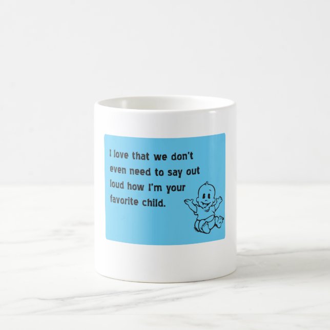 Taza De Café Niño preferido (Centro)