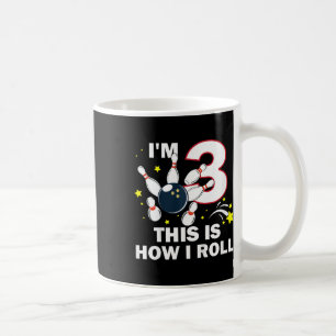 Taza De Café Niños 3ª Bola de Cumpleaños Tengo 3 Años Así es co