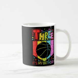 Taza De Café Niños 3 Chicas de cumpleaños 3 niños de 3 años