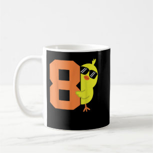 Taza De Café Niños 8 años de edad Pollo tema de 8 años B