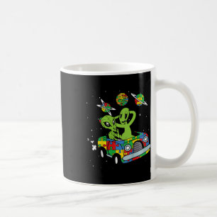 Taza De Café Niños Alien espacio Autismo Sensibilización Niños 