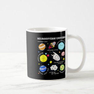 Taza De Café Niños Autismo Conciencia Neurodiverso Universo Neu