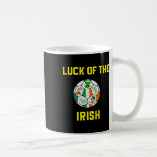 Taza De Café Niños Bandera de Irlanda Fútbol Irlanda Arte Byll 