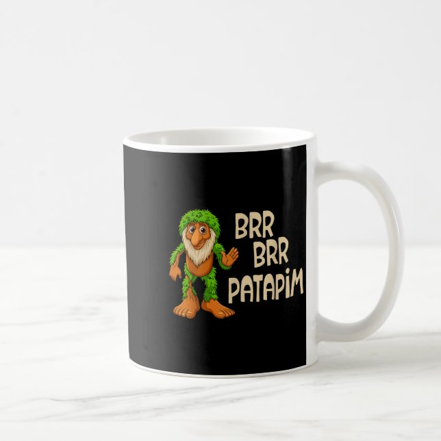 Taza De Café Niños Chicas Meme Brr Brr Pata (Derecha)