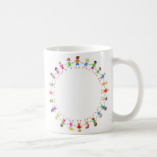 Taza De Café Niños coloridos