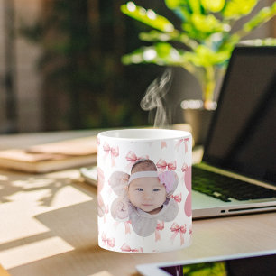 Taza De Café Niños con foto de arco rosa