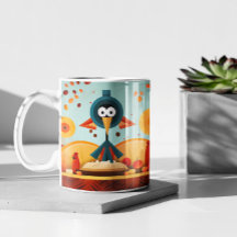 Niños de Acción de Gracias 1 Mug