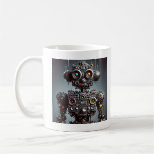 Taza De Café Niños de inspiración robótica