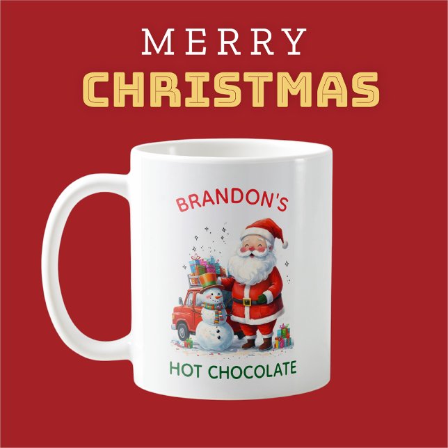 Taza De Café Niños de Santa Kids Navidades festivos acribillan  (Subido por el creador)
