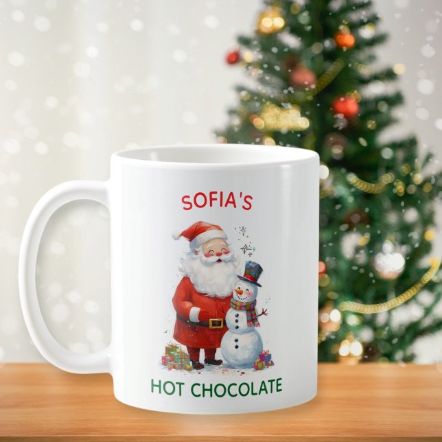 Taza De Café Niños de Santa Kids Navidades festivos acribillan  (Subido por el creador)