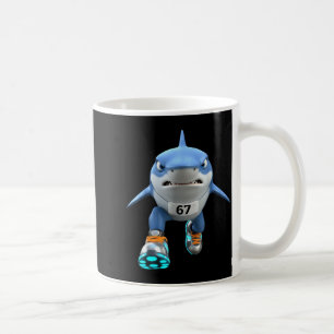 Taza De Café Niños Divertidos 67 Meme Tralalero Tralala Corredo