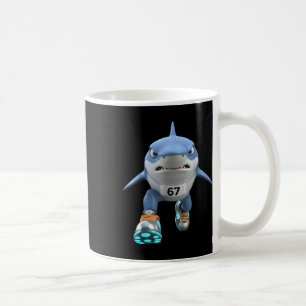 Taza De Café Niños Divertidos 67 Meme Tralalero Tralala Corredo