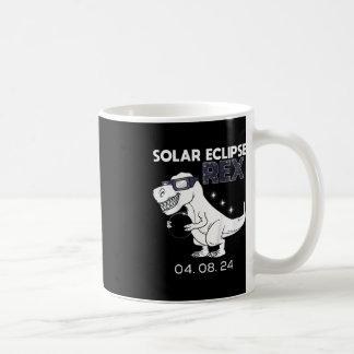 Taza De Café Niños Eclipse solar T Rex 04.08.2024 Dino Diversió