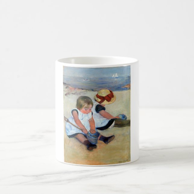 Taza De Café Niños en la playa, Cassatt (Centro)