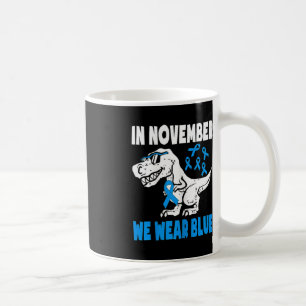 Taza De Café Niños En Noviembre Usamos Conciencia Sobre La Diab