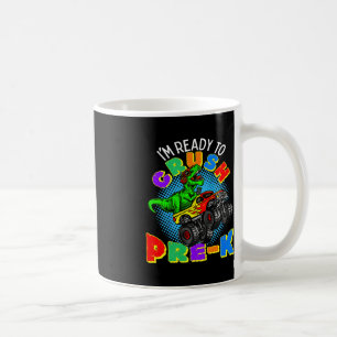 Taza De Café Niños estoy listo para aplastar el Monster Tru de