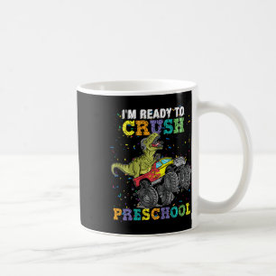 Taza De Café Niños Estoy Listo Para Aplastar Pre K Camión Monst