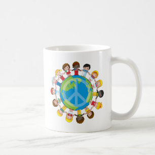 Taza De Café Niños globales