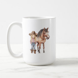 Taza De Café Niños Horse Mug