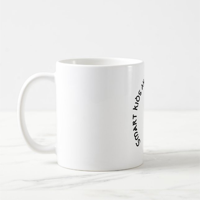 Taza De Café Niños inteligentes e incluso madres más inteligent (Izquierda)