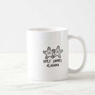 Taza De Café Niños Lindos Gulf Shores Alama Vacaciones Niñas Ni