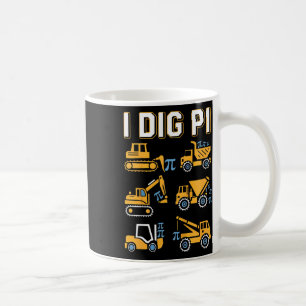 Taza De Café Niños Me Encanta Pi Divertido Día de Pi 3.14 Camió