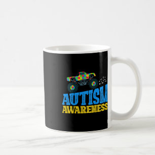 Taza De Café Niños Monstruo Camión Rompecabezas Pieza Autismo C