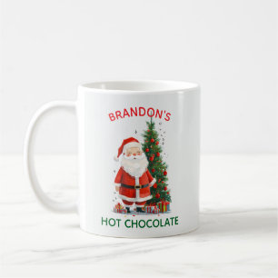 Taza De Café Niños Navidades festivos de Santa Kids cortan el h