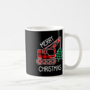 Taza De Café Niños Navidades niños Camión Niño Excavador de Nav
