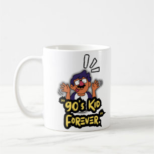 Taza De Café Niños para siempre de los años 90 - Nostalgia Edic